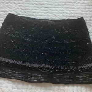 All saints hand embellished skirt